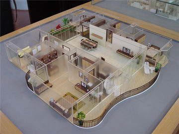 Denah Rumah 3D Model, Model 3d Desain Rumah Arsitektur Komersial
